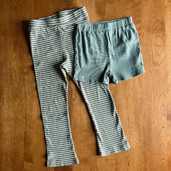 Kate Quinn skinny rib pants and shorts 7y - Picture 1 of 8
